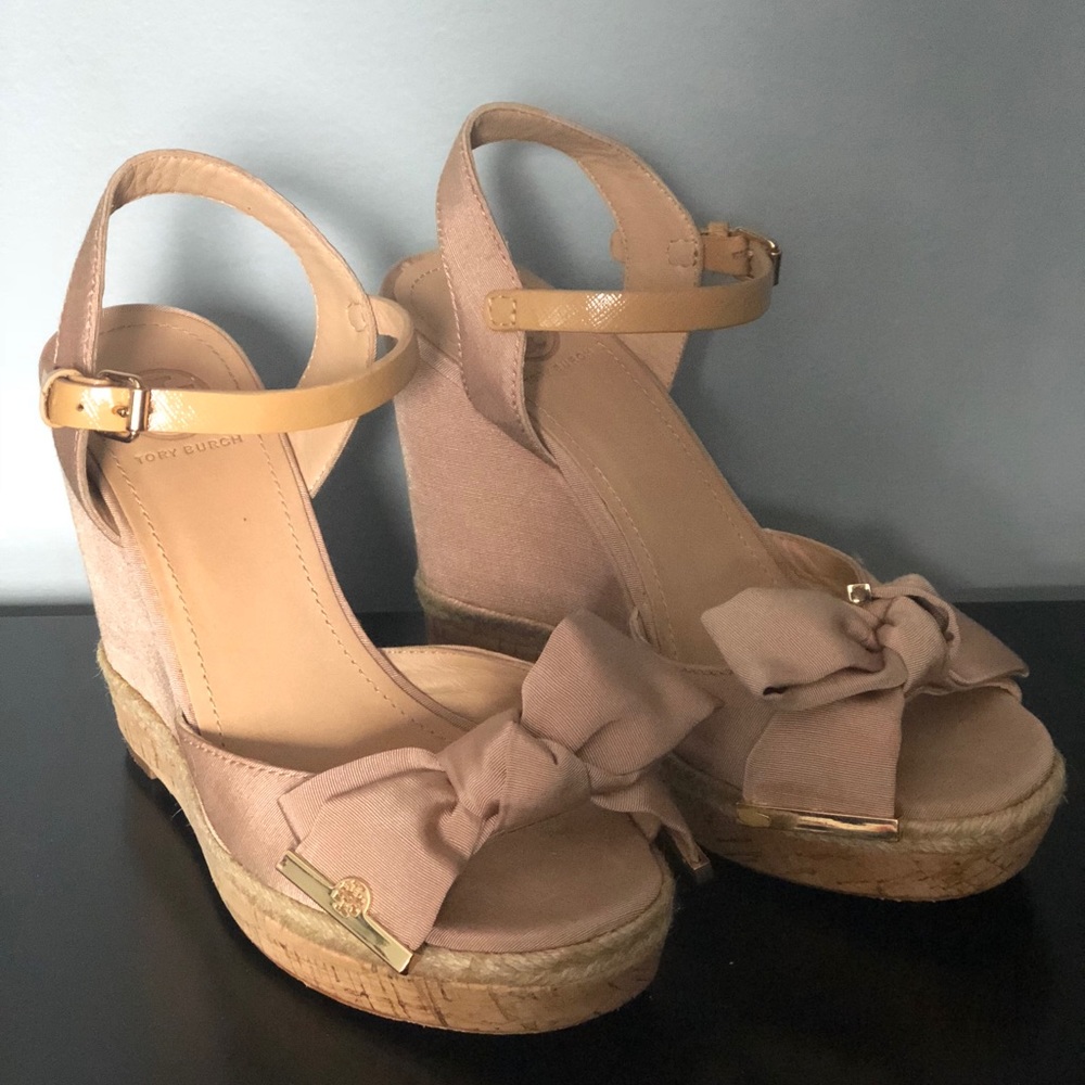 Tory Burch wedges.